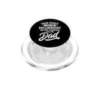 Regalo de diseño de papá Millwright - ¡Llámame papá! PopSockets PopGrip para MagSafe