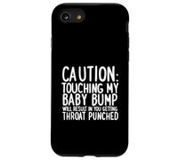 Regalo de Embarazo Do Not Touch The Baby Bump Carcasa para iPhone SE (2020) / 7/8