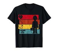 Regalo de emergencia para ambulancia de atención sanitaria retro paramédica Camiseta
