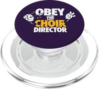 Regalo de ensayo del Entrenador de Voz Cantante del Director del Coro PopSockets PopGrip para MagSafe