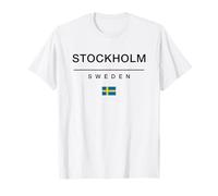 Regalo de Estocolmo Suecia Souvenir Suecia Viajes Camiseta