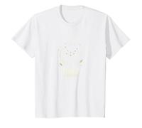Regalo de Estrella de la astrología del Zodiaco Celestial de la Temporada Virgo Camiseta, Niños, Blanco, 4 años