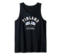 Regalo de Finlandia Bandera Finlandesa de Helsinki República de Finlandia Camiseta sin Mangas