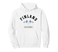 Regalo de Finlandia Bandera Finlandesa de Helsinki República de Finlandia Sudadera con Capucha