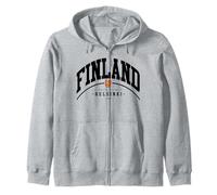 Regalo de Finlandia Bandera Finlandesa República Finlandia Amigo finlandés Sudadera con Capucha