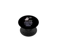 Regalo de Future Ghost, Espeluznante y Triste embrujo en Progreso PopSockets PopGrip Adhesivo