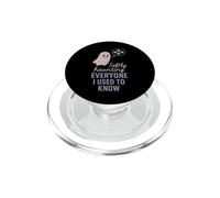 Regalo de Future Ghost, Espeluznante y Triste embrujo en Progreso PopSockets PopGrip para MagSafe