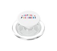 Regalo de Futuro Presidente para niño y niña pequeño Jefe PopSockets PopGrip para MagSafe