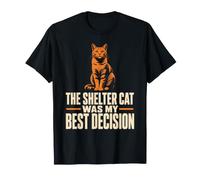 Regalo de Gato adoptado para Gatos de Rescate Camiseta