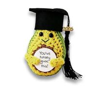 Regalo de Graduación de Aguacate, Amuleto de Buena Suerte para Exámenes-Regalo para Graduaciones de Licenciatura, Maestría Y Bachillerato-Regalo para El Éxito en Los Exámenes