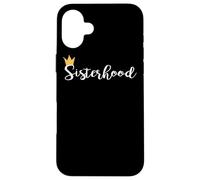 Regalo de Hermana para Mujer, Hermandad de Hermandad Retro Carcasa para iPhone 16 Plus