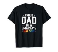 Regalo de Hijo Gay Orgulloso papá Inteligente Camiseta