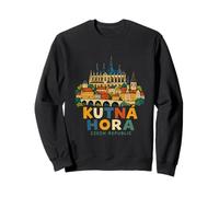 Regalo de hito de Viaje de Kutna Hora República Checa Dibujado a Mano Sudadera