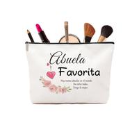 Regalo de la Abuela - Bolsa de Maquillaje Personalizada Pequeña y Elegante, el Neceser Abuela, Ideal para los Días Especiales y para el Uso Diario