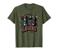 Regalo de Leyenda de 13 años - Regalo de cumpleaños para Adolescentes Camiseta, Hombre, Verde Oliva, S