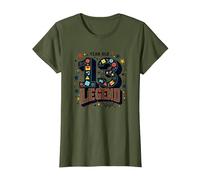Regalo de Leyenda de 13 años - Regalo de cumpleaños para Adolescentes Camiseta, Mujer, Verde Oliva, XXL