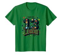Regalo de Leyenda de 13 años - Regalo de cumpleaños para Adolescentes Camiseta, Niños, Verde Kelly, 2 años