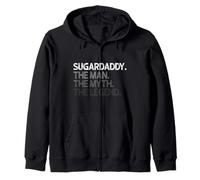 Regalo de Leyenda del Mito de Sugar Daddy The Man Sugar Daddy Sudadera con Capucha