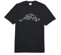 Regalo de Luchador de derribo de Arte Lineal de Lucha Libre Comfort Colors Adult Heavyweight T-Shirt