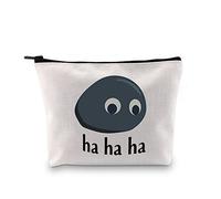 Regalo de mercancía de película de ciencia ficción, regalo EEAAO Just Be a Rock Gift Hilarante regalo Ha Bolsa con cremallera Ojos Googly Rock Gift Bolsa de cosméticos, Ha Ha Bag Eu, Bolsa de