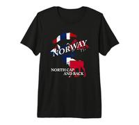 Regalo De Noruega Norwege Noruega Norge North Cape Oslo Camiseta Premium
