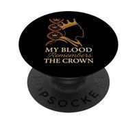 Regalo de Oro para Mansa Musa, Rey del Imperio de Mali, Historia Africana PopSockets PopGrip Adhesivo
