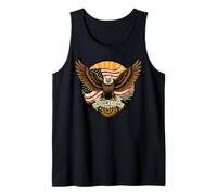 Regalo de pájaro de águila Calva Americana para Hombres, Mujeres, niños, jóvenes Camiseta sin Mangas