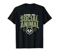 Regalo de Prueba Cero de Sober Sober Social Club sin Alcohol Camiseta