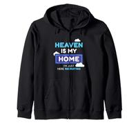 Regalo de reclutamiento Heaven Is My Home I'm Just Here Sudadera con Capucha