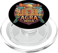 Regalo de Recuerdo de Viaje a la Ciudad de Agra India PopSockets PopGrip para MagSafe