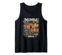 Regalo de Recuerdo de Viaje a la Ciudad de Mumbai, India Camiseta sin Mangas