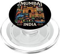 Regalo de Recuerdo de Viaje a la Ciudad de Mumbai, India PopSockets PopGrip para MagSafe