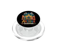 Regalo de Recuerdo de Viaje de Antigua Guatemala Dibujado a Mano PopSockets PopGrip para MagSafe