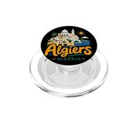 Regalo de Recuerdo de Viaje de Argel Argelia Dibujado a Mano PopSockets PopGrip para MagSafe