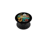 Regalo de Recuerdo de Viaje de Goa India Dibujado a Mano PopSockets PopGrip Adhesivo