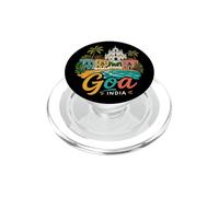 Regalo de Recuerdo de Viaje de Goa India Dibujado a Mano PopSockets PopGrip para MagSafe