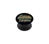Regalo de Recuerdo de Viaje de Isfahan Irán Dibujado a Mano PopSockets PopGrip Adhesivo