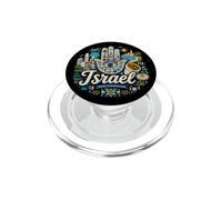 Regalo de Recuerdo de Viaje de Israel Dibujado a Mano PopSockets PopGrip para MagSafe