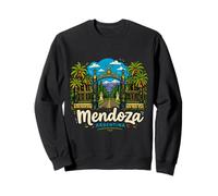 Regalo de Recuerdo de Viaje de Mendoza Argentina Dibujado a Mano Sudadera