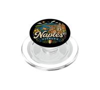 Regalo de Recuerdo de Viaje de Nápoles Italia Dibujado a Mano PopSockets PopGrip para MagSafe