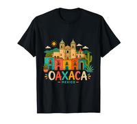 Regalo de Recuerdo de Viaje de Oaxaca México Dibujado a Mano Camiseta