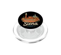 Regalo de Recuerdo de Viaje de Siena Italia Dibujado a Mano PopSockets PopGrip para MagSafe