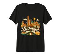 Regalo de Recuerdo de Viaje de Verona Italia Dibujado a Mano Camiseta Premium