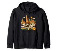 Regalo de Recuerdo de Viaje de Verona Italia Dibujado a Mano Sudadera con Capucha