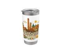 Regalo de recuerdo de viaje de Verona Italia dibujado a mano Vaso térmico de acero inoxidable de doble pared