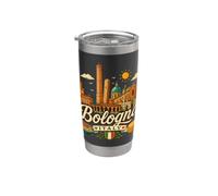 Regalo de recuerdo de viaje de Verona Italia dibujado a mano Vaso térmico de acero inoxidable de doble pared