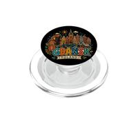 Regalo de Recuerdo de Viaje Dibujado a Mano de Gdansk Polonia PopSockets PopGrip para MagSafe