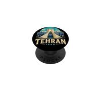 Regalo de Recuerdo de Viaje Vintage de Teherán Irán PopSockets PopGrip Adhesivo