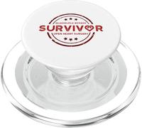 Regalo de recuperación de cirugía cardíaca para sobrevivientes de Bypass cuádruple PopSockets PopGrip para MagSafe