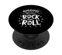 Regalo de recuperación de cirugía cardíaca para sobrevivientes de Bypass cuádruple. PopSockets PopGrip Adhesivo
